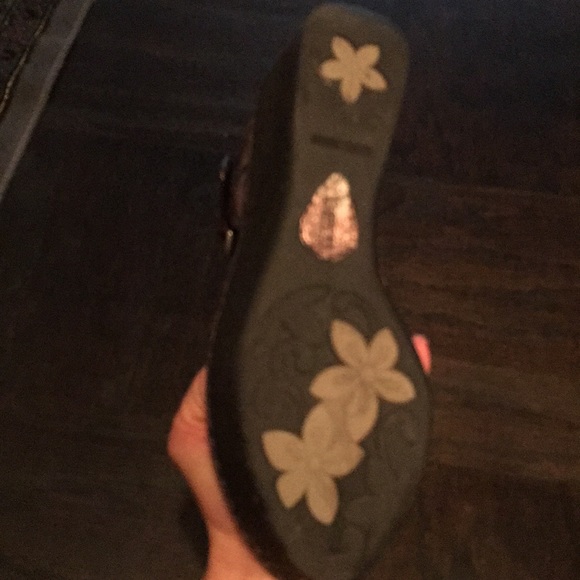 Born platform pewter sandals. Worn twice. - Picture 5 of 8